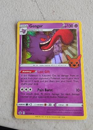 Gengar, graded 9.0