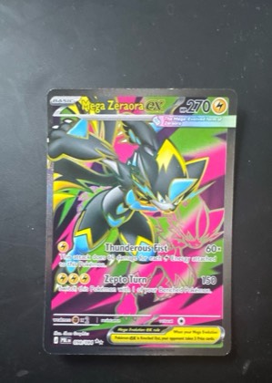 Mega Zeraora ex, graded 9.0