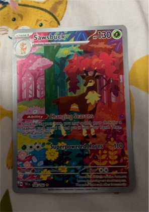 Sawsbuck - 166/162 graded 9
