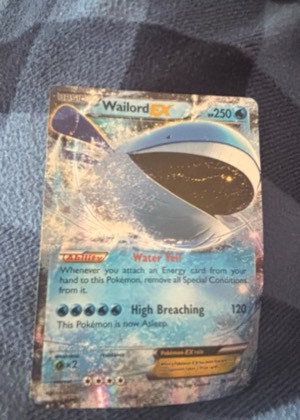 Wailord EX, graded 8.0