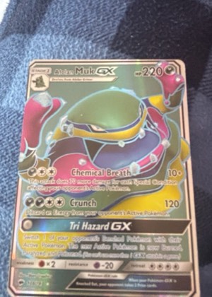 Alolan Muk GX, graded 8.5