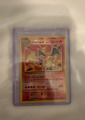 Charizard, graded 8.0