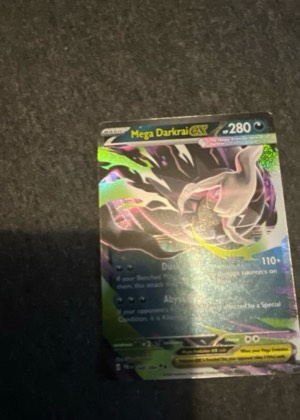 Mega Darkrai ex, graded 8.0