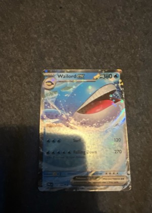 Wailord ex, graded 8.0