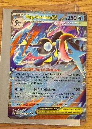 Mega Greninja ex graded 9