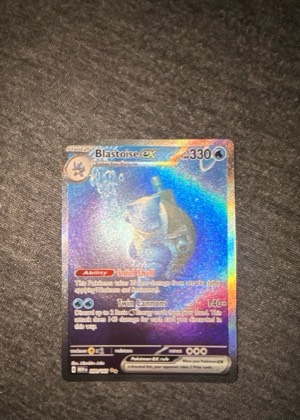 Blastoise ex, graded 9.0