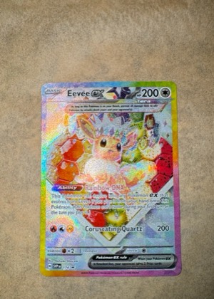 Eevee ex - 174, graded 9.0