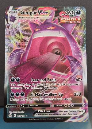 Gengar VMAX, graded 9.5