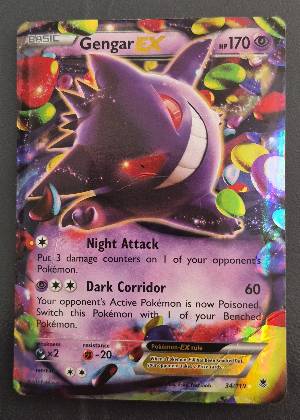 Gengar EX, graded 1.0