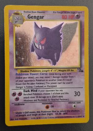 Gengar, graded 3.0