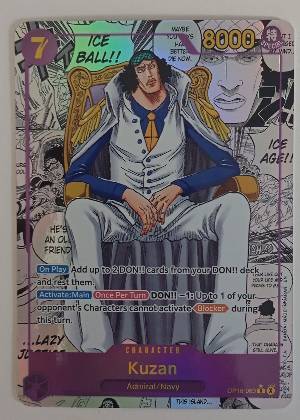 Kuzan (Alternate Art), graded 9.0