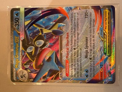 Mega Greninja ex, graded 9.5