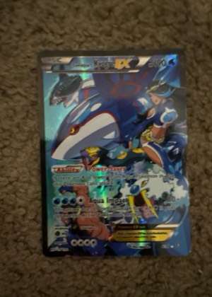 Team Aqua's Kyogre EX graded 6 & below