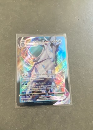 Ice Rider Calyrex VMAX, graded 9.0