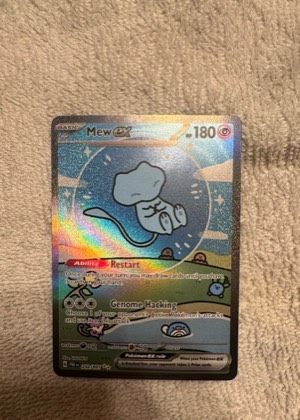 Mew ex, graded 9.0