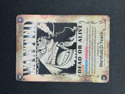 Marshall.D.Teach (093) (Wanted Poster), graded 9.0