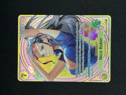 Nico Robin (055) (Alternate Art), graded 9.0