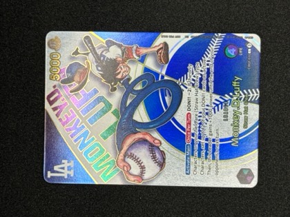 Monkey.D.Luffy (010) (Dodgers x ONE PIECE), graded 9.5
