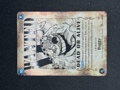 Buggy (051) (Wanted Poster), graded 7.0