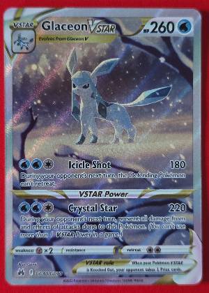 Glaceon VSTAR graded 9.5