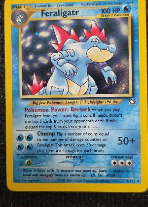 Feraligatr (4), graded 9.0