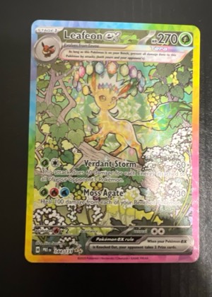 Leafeon ex, graded 9.0
