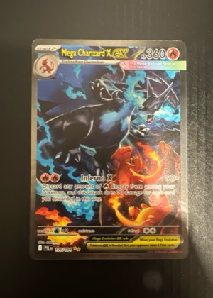 Mega Charizard X ex, graded 9.0