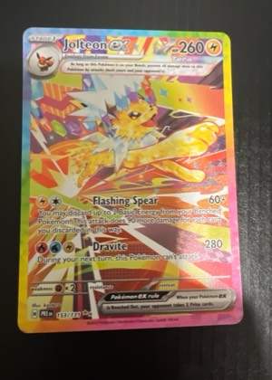 Jolteon ex, graded 9.0