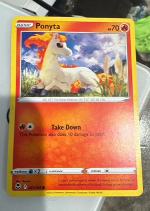 Ponyta, graded 9.5