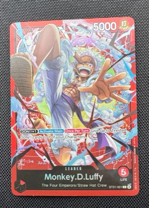 Monkey.D.Luffy (001), graded 9.0