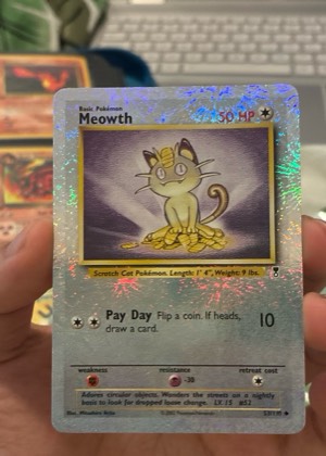 Meowth, graded 9.0