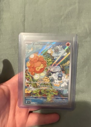 Castform Sunny Form, graded 9.0