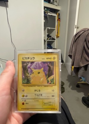 Pikachu, graded 9.0
