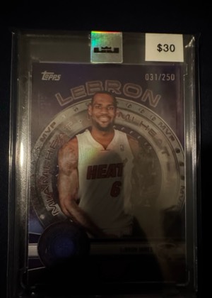LeBron James, graded 8.0