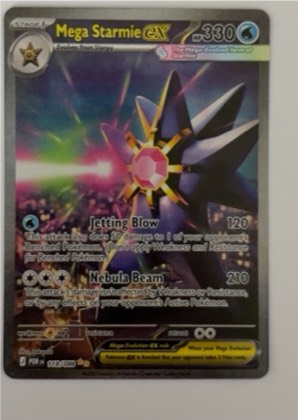 Mega Starmie ex graded 7