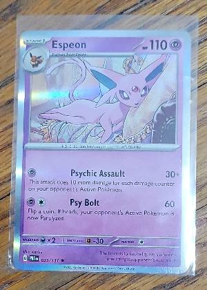 Espeon, graded 9.0