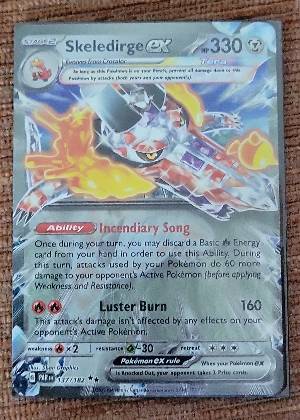 Skeledirge ex, graded 9.0