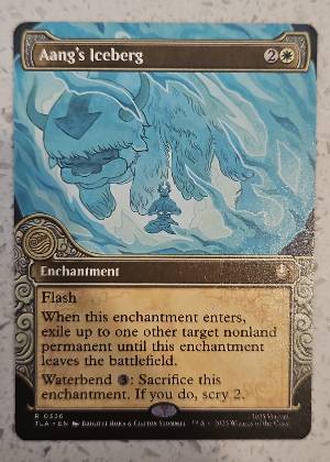 Aang's Iceberg (Showcase), graded 9.0
