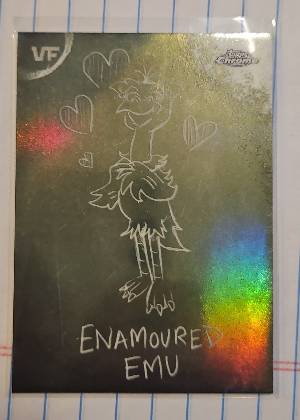 Enamoured Emu, graded 9.0