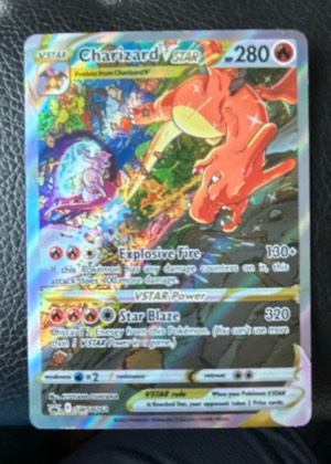 Charizard VSTAR graded 8