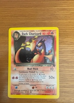 Dark Charizard (4), graded 7.0