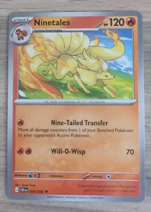 Ninetales, graded 8.5