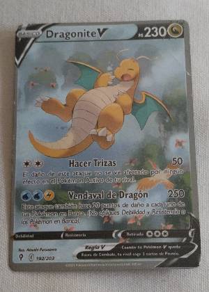 Dragonite V, graded 5.0