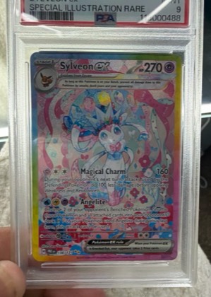 Sylveon ex, graded 9.0