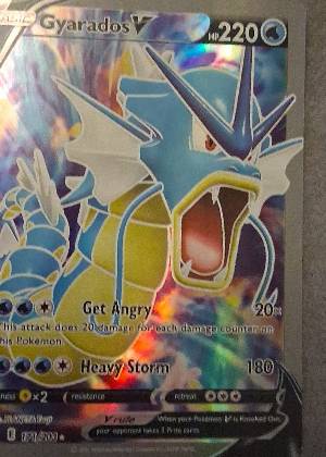 Gyarados V, graded 6.5