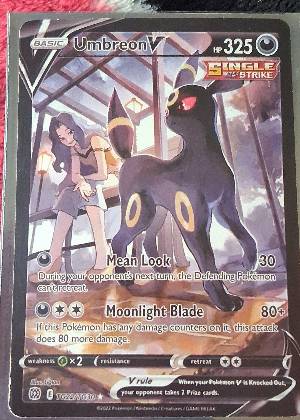 Umbreon V, graded 9.0