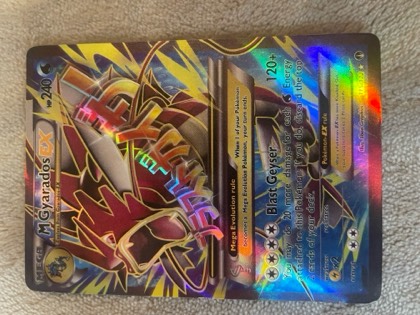 M Gyarados EX (Full Art), graded 9.0