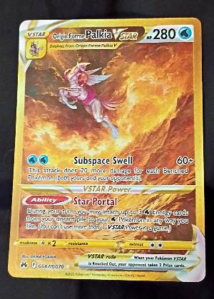 Origin Forme Palkia VSTAR (Secret) graded 9