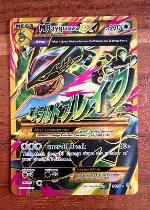 Mega Rayquaza EX, graded 9.0