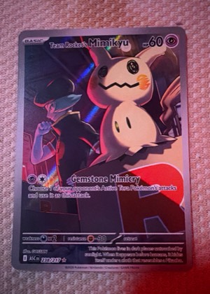 Team Rocket's Mimikyu, graded 9.0